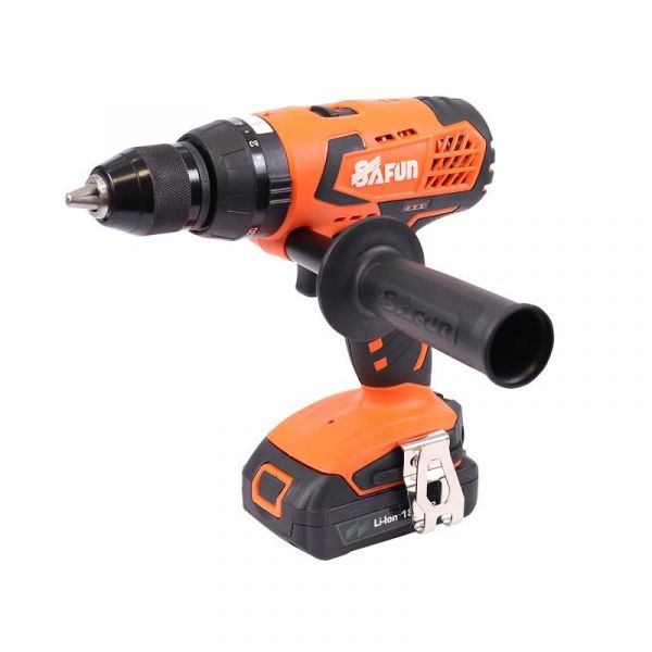 Аккумуляторная дрель-шуруповёрт SAFUN CDI-18BL PROFI