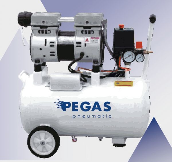 БЕСШУМНЫЙ КОМПРЕССОР PEGAS PG-800 БЕЗМАСЛЯНЫЙ