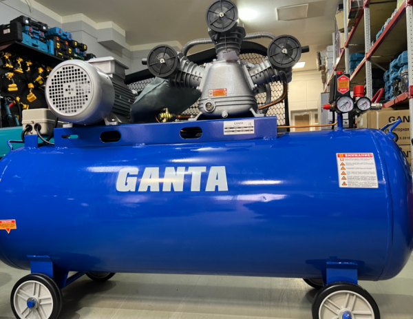 Компрессор воздушный ganta ас 750/200