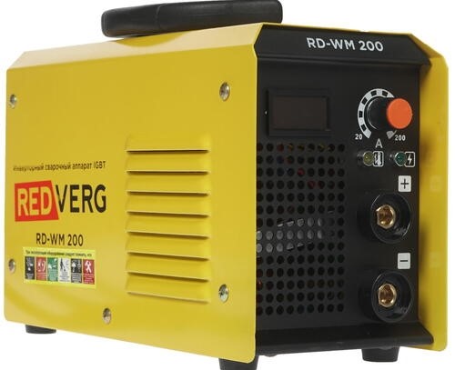 Бестрансформаторный сварочный аппарат REDVERG RD-WM 200