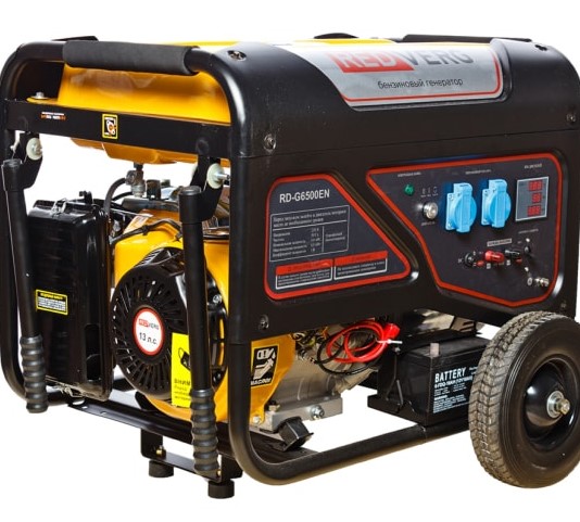 Бензиновый генератор REDVERG RD-G6500EN