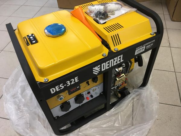 Генератор дизельный Denzel DES-32E