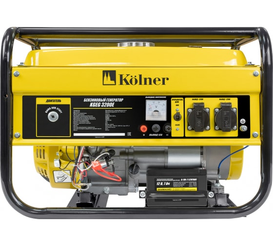 Бензиновый генератор Kolner 3200 Вт KGEG 3200E