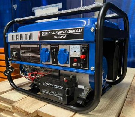 Бензиновый генератор GANTA BG 3000 Е