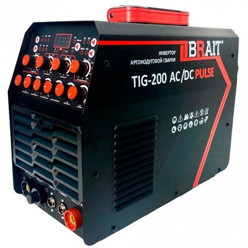 Инвертор аргонодуговой сварки BRAIT TIG-200 AC/DC PULSE