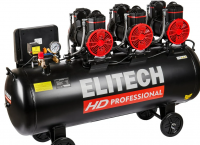 Малошумный компрессор Elitech ACF 900-160S HD