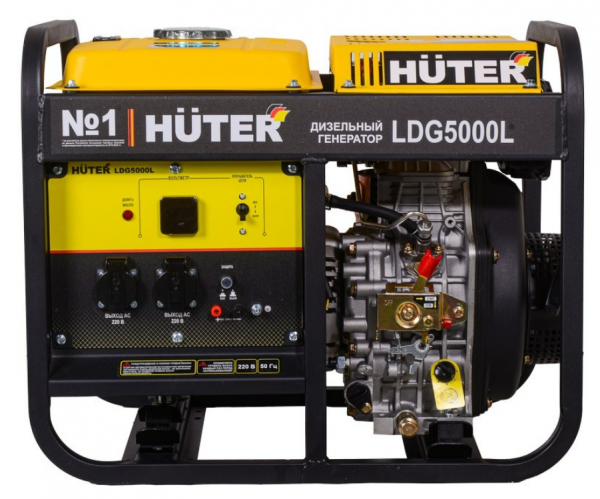 Генератор дизельный Huter LDG 5000L