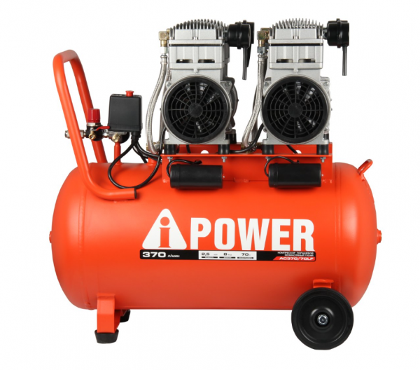 Компрессор поршневой безмасляный A-iPower AC 370/70 LF