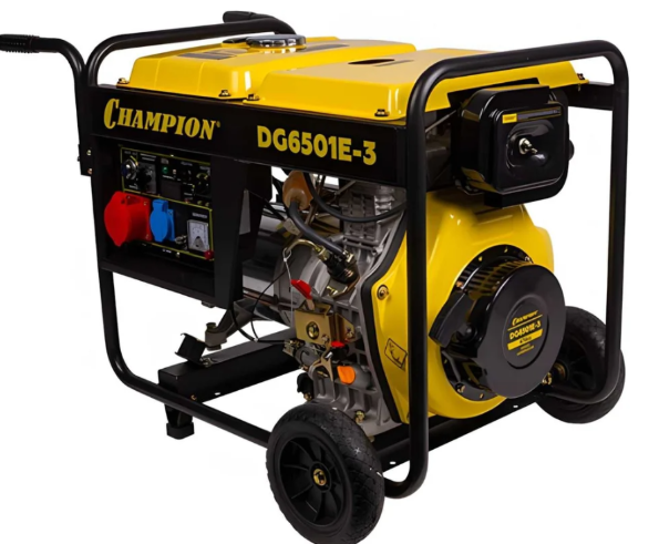 Дизельный генератор CHAMPION DG6501E-3