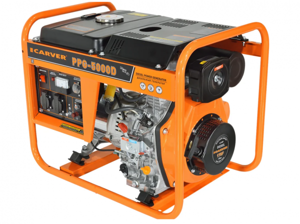 Генератор CARVER PPG - 5000D дизель