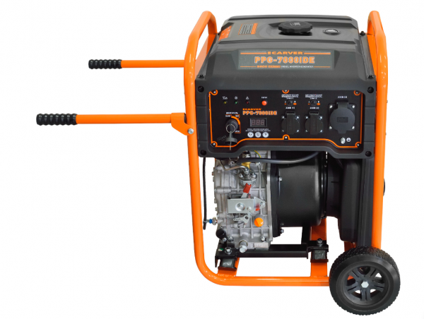 Дизельный инверторный генератор CARVER PPG-7000IDE