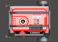 Бензиновый генератор 3,5 кВт Sunreka G3500X