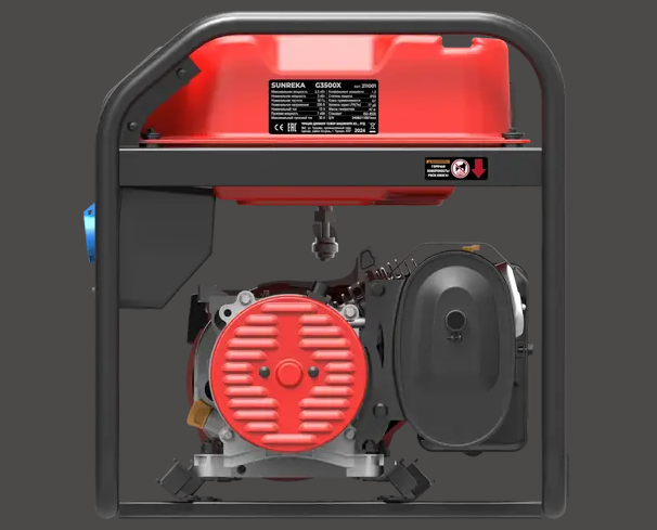 Бензиновый генератор 3,5 кВт Sunreka G3500X