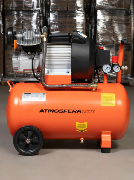 Компрессор воздушный ATMOSFERAAIR КМ-440/50, масляный, поршневой