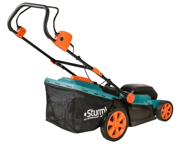 Аккумуляторная газонокосилка Sturm б/щ 36В, 40см ! Без АКБ и ЗУ CL4040BL