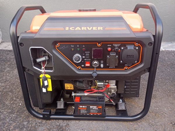 Генератор Carver PPG-9500IR, 8 кВт, инверторный