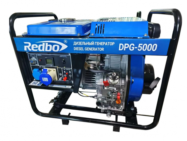 Дизельный генератор Redbo DPG-5000, 5 кВт