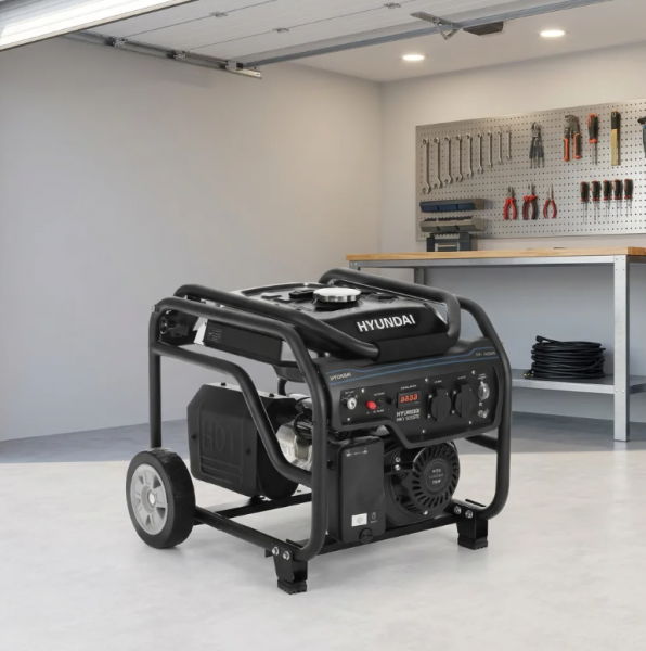 Бензиновый генератор Hyundai HHY 3050FE: компактная электростанция для дома