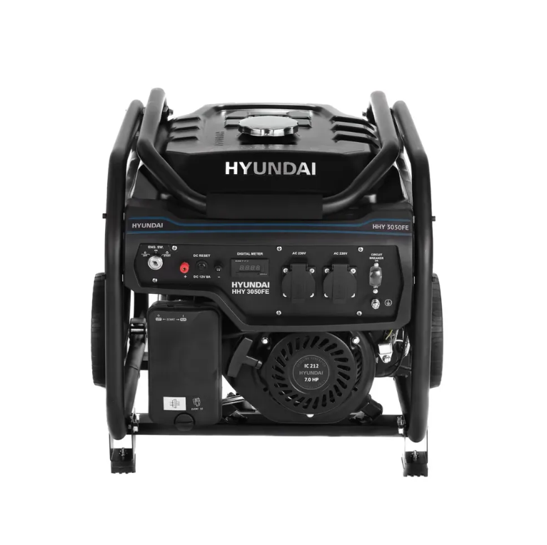 Бензиновый генератор Hyundai HHY 3050FE: компактная электростанция для дома